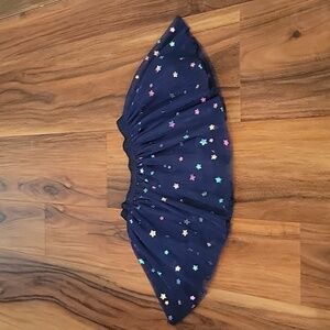 🌟🌈 Oshkosh tulle skirt metallic foil star stars baby toddler rainbow skirt